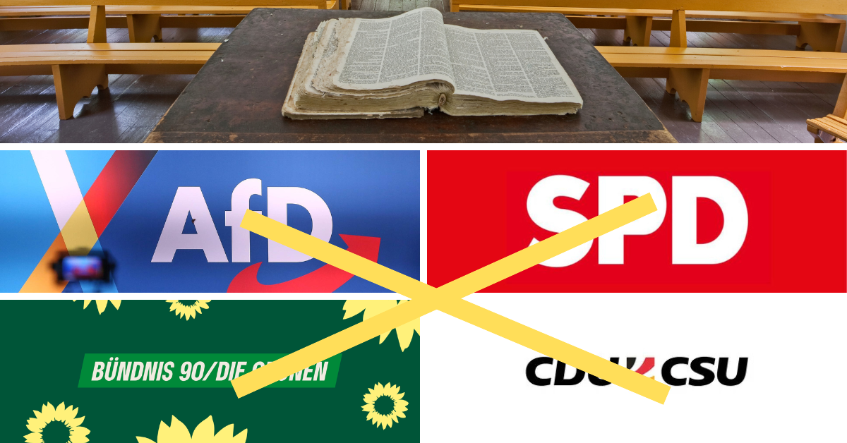 Die Kanzel gehört allein dem Evangelium!